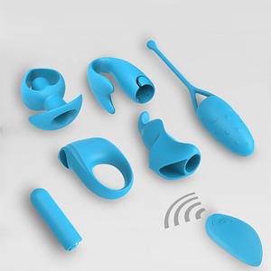 Silikon tahan air telur melompat pengendali jarak jauh peluru wanita vibrator anal plug cincin penis jari <span class=keywords><strong>vibe</strong></span> 5 in 1 kit mainan seks vibrator - Product Image 6