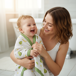 Serviette-couverture pour bébé en coton peigné doux et épais à six couches, avec imprimé animal, pour la salle de bain, directement de l'usine - Product Image 4