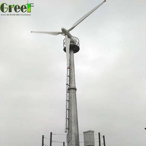 Generador Eólico de 20KW para Uso Doméstico, Directo de Fábrica, con Control de Paso de Ángulo, Voltaje de Salida Variable 220/380V, Modelo de Potencia Real - Product Image 1
