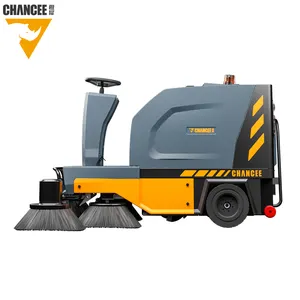 Chancee U190 Road Sweeping Machine Floor Sweeper Electric Ride On Street Sweeper Machine