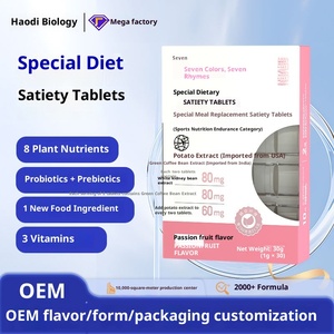 Tabletas de resistencia de saciedad con extracto de frijol blanco OEM con suplemento dietético bajo en grasa Konjac y Polidextrosa para adultos Unisex - Product Image 3
