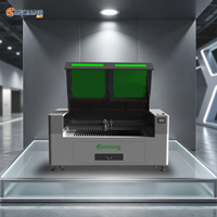 Machine de découpe laser double fibre et CO2 Sanqiang 1390 pour métaux et non-métaux, acrylique, cuir, bois et tissu
