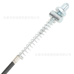 สายเบรกหลัง Dolphin 155 ซม. สแตนเลส สำหรับสกู๊ตเตอร์ อะไหล่เปลี่ยนดรัมเบรก - Product Image 5