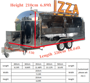 Carrito <span class=keywords><strong>de</strong></span> comida móvil, equipo para hornear, perro caliente, Pizza, helado, quiosco, remolque, <span class=keywords><strong>camión</strong></span> <span class=keywords><strong>de</strong></span> comida, concesión - Product Image 5