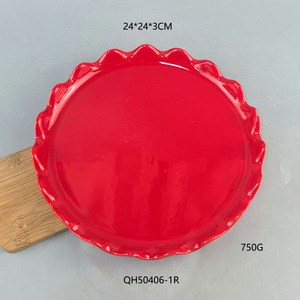 Modern Eco-Friendly Porcelain <strong>Ceramic</strong> Solid Pattern Glazed Stocked Dinner Plate <strong>Platter</strong> Dessert Serving Dishes Wedding Event - Product Image 4