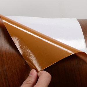 Papier adhésif décoratif, feuilles stratifiées <span class=keywords><strong>à</strong></span> texture réelle pour armoires, film en aluminium, film PVC imitation bois, film PVC - Product Image 3