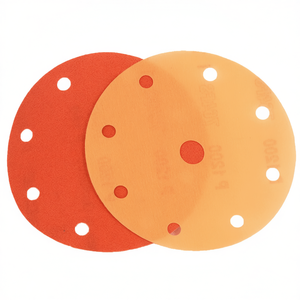 Disques de ponçage Ttake, grain 320, support Velcro avec film pour la finition du bois et du métal - Product Image 2