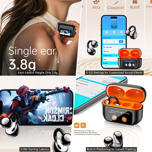 หูฟัง XG-42 หน่วงเวลาการเล่นเกม 60ms หน้าจอสัมผัสสีเต็มรูปแบบ หูฟังแบบเกี่ยวหูสำหรับเล่นกีฬา พร้อมโหมดปรับเสียง <span class=keywords><strong>6</strong></span> แบบ และวอลเปเปอร์แบบกำหนดเอง - Product Image 5