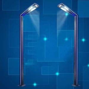 Luces de pilar de jardín, comunidad decorativa, Villa, parque, poste cuadrado, lámpara, Patio, poste de carretera, iluminación de paisaje - Product Image 1