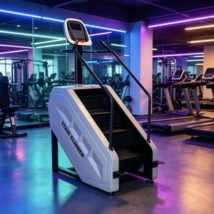 Escaladora Eléctrica con Peldaños Ajustables y Consola Digital para Uso Doméstico - Product Image 4