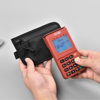 Nouvel étui à clés multifonctionnel imperméable imitation X-Pac, porte-cartes RFID, pochette pour écouteurs et monnaie, portefeuille léger