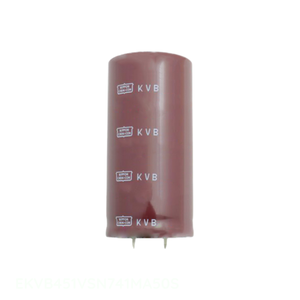ตัวเก็บประจุ740 uF 450ขั้ว EKVB451VSN741MA50S ผ่านรูหมวกผ่านรู - Product Image 1