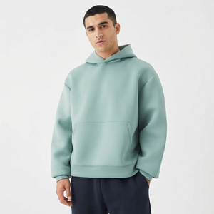 Sweat à capuche unisexe en coton et polyester de haute qualité, vente en gros, OEM, personnalisé, style oversize et boxy, nouvelle collection hiver - Product Image 1