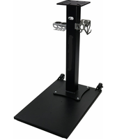 Support de barbecue Santa Maria en acier inoxydable, support de base pour barbecue au bois ou au charbon de bois