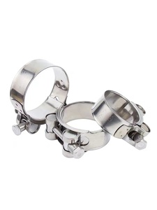 Kẹp ống bằng thép không gỉ 304, kiểu dáng châu Âu chắc chắn, dày dặn - Product Image 5