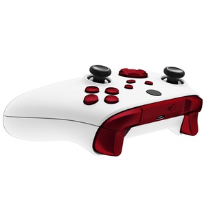 EXtremeRate Kits de boutons 13-en-1 rouge scarlat mat UV pour manette Xbox Series X/S - Product Image 5
