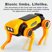 Solarbetriebener Roboterhund für Kinder von 7-12 Jahren, Lernspielzeug, Wissenschafts-Bausatz, STEM-Wissenschaftsset