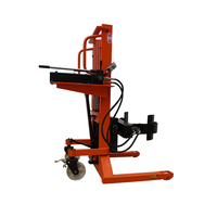 Nouveau transpalette électrique hydraulique AMITYCARE pour rouleaux de papier, capacité de charge 200 kg, hauteur de levage 1600 mm, pneus pneumatiques