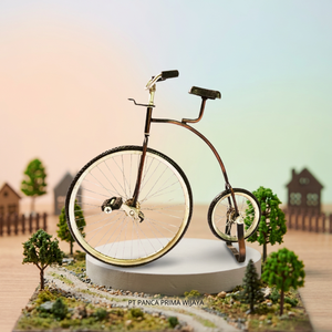 Modelo de Bicicleta de Circo en Miniatura de Alta Calidad |   Modelo Decorativo Coleccionable de Aleación de Hierro para Decoración de Habitaciones y Colección - Product Image 1