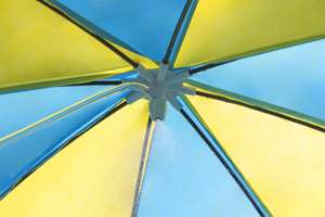 Sombrilla cuidado UV para jardines al por mayor para niños, juego de agua al aire libre, marco de acero, juego de <span class=keywords><strong>piscina</strong></span> redondo sobre el suelo, <span class=keywords><strong>piscina</strong></span> para niños - Product Image 4