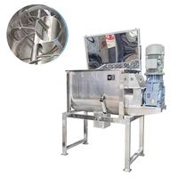 Mélangeur à ruban 100 L 200 L 500 L pour poudres plastiques et talc
