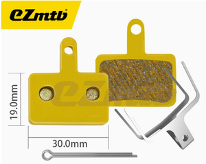 Pastillas de Freno Metálicas para Bicicleta de Carretera 19236 EZmtb, Zapatas de Freno de Disco para Bicicleta Plegable <span class=keywords><strong>MTB</strong></span> - Product Image 2
