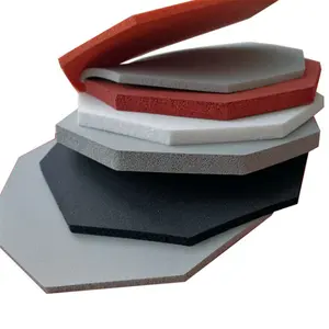 Deson Customize Shape Color High Temperature Heat Resistant Silicone Foam Sponge Rubber Pad Sheet