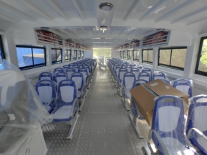 50FT/15M Aluminium Passenger Ferry 60 Sièges Eau Taxi Bateau de Travail - Product Image 6
