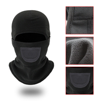 Venta al por mayor personalizado al aire libre a prueba de viento cálido cubierta de cara completa skimask polar máscara de esquí pasamontañas para esquiar ciclismo motocicleta montar