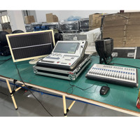 1 Ensemble de console d'éclairage de scène pour discothèque Avolite Tiger Touch Quartz V18 V17.1 et Fader Wing DMX Controller