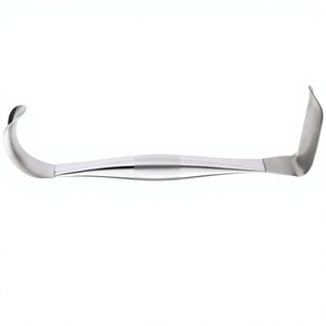 เครื่องมือผ่าตัดเสริมหน้าอกแบบโค้ง Tebbetts Double-Ended Retractor ขนาด 9-1/2 นิ้ว (24.5 ซม.) 7/8 x 1-1/2 นิ้ว ยี่ห้อ Vaslcare - Product Image 1