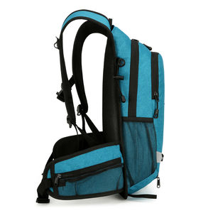 Sac à dos de cyclisme imperméable avec sac d'hydratation et support de casque équipement de randonnée en plein air avec fermeture à glissière pour vélo équitation voyage - Product Image 3