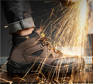 <span class=keywords><strong>Scarpe</strong></span> da Lavoro Basiche in Offerta, Economiche, a Taglio Medio, in Vera Pelle Bovina, <span class=keywords><strong>Scarpe</strong></span> Antinfortunistiche - Product Image 4