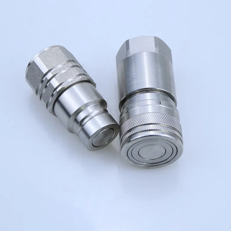 Stainless Steel Flat Face corrosion resistance quick release coupling