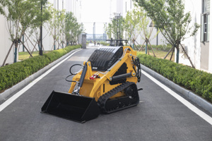 Mini-chargeuse sur chenilles diesel puissante, facile à utiliser, compacte, <span class=keywords><strong>pour</strong></span> la construction, le jardinage et l'entretien des installations - Product Image 2