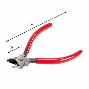 187 C 45 ° Bent Diagonal Flush Cutting Nippers Materiales plásticos Herramientas de corte y formación - Product Image 1