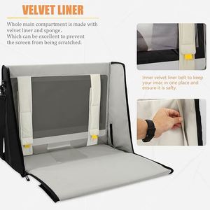 Free sample Customized <b>Laptop</b> <b>Sleeve</b> Bag With Extra Pockets for Accessories and Cables <b>Laptop</b> Bag - Product Image 4