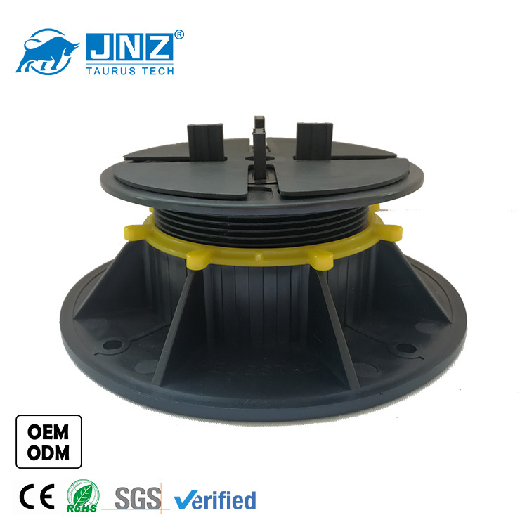 JNZ flooring accessories paving support height adjustable plastic pedestal for ceramic tiles