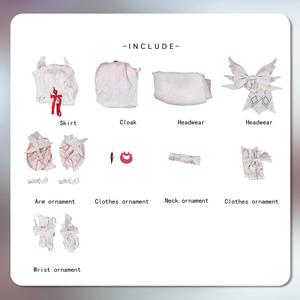 Disfraz de Cosplay de Genshin Impact para Chicas, Estilo Colombiano, para Halloween, Fiestas, Juegos de Rol, con Peluca, Uniforme, Ropa de Anime - Product Image 6