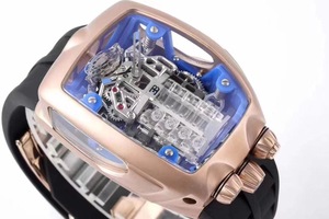 นาฬิกา W16สแตนเลสสตีลอัตโนมัติ, สุดหรูนาฬิกากันน้ำสำหรับผู้ชาย - Product Image 2