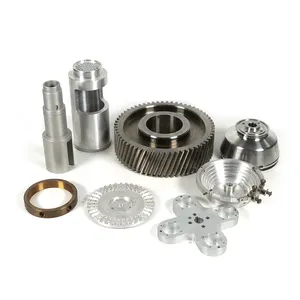 CNC custom turning and milling parts 5-axis titanium Machining Spinning Accessories with wire edm service