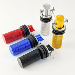 Pedales de Motocicleta Qiangye, de Aleación de Aluminio CNC, Moleteados, Multicolores, para Motos Deportivas - Product Image 1