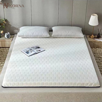 Matelas Mousse à Mémoire de Forme Latex Chambre à Coucher Double Ressort Naturel Rembourrage Étanche à l'Humidité Matelas King Size Matelas Gel Mousse à Mémoire