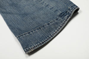 Pantalones Vaqueros Casuales de Mezclilla de Cintura Media, Estilo Vintage, Lavado Degradado, Holgados, Estilo Europeo Americano - Product Image 6