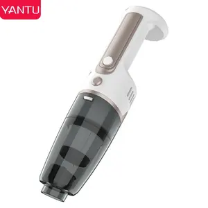 YANTU V01S akülü taşınabilir el güçlü emiş elektrikli süpürge araba yıkama için 12v mini şarj edilebilir doğrulanmış akıllı vakum