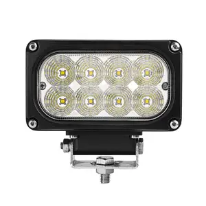 Super lumineux 8LED 40W 4040 24V 12V Spot LED lumière de travail tout-terrain voiture 4WD camion tracteur remorque bateau 4x4 led lumière de travail 6000K