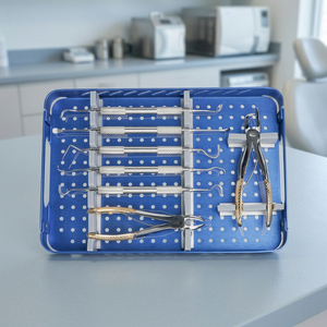 Kit d'instruments dentaires Lexison à prix compétitif, équipement chirurgical vétérinaire, manuel, acier inoxydable, certifié CE - Product Image 3