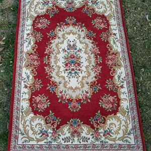 Retro cảm giác phòng tắm thảm chống trượt Polyester hoa mô hình Tắm Mat Thảm nhà vệ sinh Mat thảm - Product Image 4