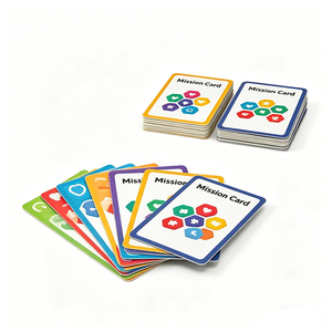 รับผลิตเกมกระดานรักษ์โลกแบบครบชุด ราคาโรงงาน พร้อมพิมพ์การ์ดเกม กล่องการ์ด และโลโก้ตามสั่ง สำหรับผู้ใหญ่ เด็ก และงานปาร์ตี้ - Product Image 4