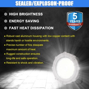 Lumière LED anti-explosion, éclairage haute baie 180W 140W 80W 70W UL IP66 pour station-service, entrepôt chimique - Product Image 5